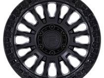Aluminum Wheels 18X9 Rincon SBL FC857MB 5 On 127 Matte Black/Gloss Black Lip 71.5 Bore 1 Offset Fuel Off Road Wheels