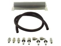 Upgraded #8 Return Line Hose Kit with Heat Sink Fluid Cooler Kit for 2012-18 Jeep JK PSC Performance Steering Components
