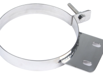 Diesel Stack Exhaust Clamp 7 in Polished 304 Stainless Steel Pypes Exhaust
