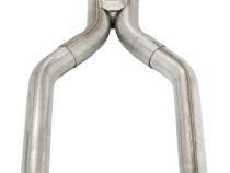 2.5 Inch Universal H-Pipe Crossover Exhaust Kit Mandrel Bent 409 Stainless Steel Pypes Exhaust