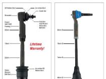 Apex Chassis Heavy Duty Tie Rod Assembly Fits: 99-06 Chevy Silverado/Suburban/Sierra 1500 HD/2500/3500  00-06  GMC Yukon XL1500/2500  02-06 Chevy Avalanche 1500 Includes: Left &amp;amp; Right Inner &amp;amp; Outer Tie Rod
