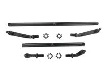 Apex Chassis Heavy Duty Tie Rod and Drag Link Assembly Fits: 03-13 RAM 2500/3500 Includes Complete Tie Rod and Drag Link Assemblies. Note requires stabilizer clamp. 03-08 requires PA115 Pitman Arm
