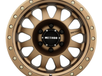 Aluminum Wheels 16x8 Double Standard MR304 Bolt Pattern 6 On 139.7 Offset 0 Lip Size 2.76 Method Bronze BRZ Method