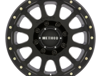Aluminum Wheels 17x8.5 NV HD MR305 Bolt Pattern 8 On 165.1 Offset 0 Lip Size 1.26 Matte Black MB Method