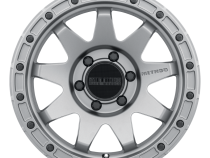 Aluminum Wheels 18x9 MR317 Bolt Pattern 6 On 139.7 Offset 3 Lip Size 0.83 Matte Titanium GY Method
