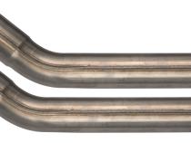 1966-71 Ford Fairlane 2.5 Inch X-Pipe Crossmember Back Rear Exit Exhaust No Mufflers Pypes Performance Exhaust