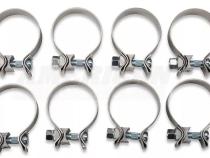 2011-2014 Mustang V6 Mid Muffler Cat Back Exhaust System M-80 Mufflers 409 Stainless Pypes Performance Exhaust