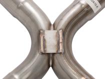 1965-70 Chevy Impala  X-Pipe Crossmember Back Exhaust 409 SS Rear Exit Street Pro Mufflers Pypes Performance Exhaust