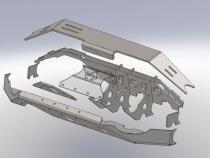 Dana 60 Full Hydro Mounting Kit: Dodge - Ultimate Arms for OEM Knuckles Artec Industries