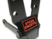 18-24 Jeep Wrangler/Gladiator JL/JT Yeti XD Sealed Bearing Sector Shaft Brace with Frame Side Track Bar Reinforcement Bracket - Steel Steering Box Only Steer Smarts