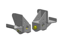 Jeep 392 Front Long Arm Frame Brackets 2021+ JL Clayton Offroad