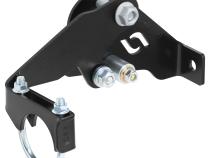 Currectlync Wrangler JK High Steer Front Trac Bar Relocation And Steering Stabilizer Shock Mount Axle Bracket For Use With Jeep JL/JT Trac Bar RockJock 4x4