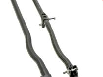 Currectlync Wrangler JK Tie Rod Bolts-On In High Steer Applications Only 1.65 Inch Dia. Tube Construction Forged Tie Rod Ends Incl. Jam Nuts And Adjusters RockJock 4x4