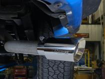 19-25 Silverado / Sierra 1500 4.8L/5.3L Single Exit Tunes &amp;amp; Tip Muffler Replacement Exhaust Kit Violator Muffler SGT32V PYPES