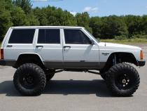Jeep Cherokee 8.0 Inch Pro Series 3 Link Long Arm Lift Kit W/Rear Coil Conversion 84-01 XJ Clayton Off Road