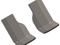 Jeep Front Lower Control Arm Skid Plates 2018+ JL/JT Clayton Off Road