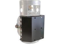 Gannett Locker 10 lb Aluminum Propane Bracket Stainless Steel Straps Black Power Tank