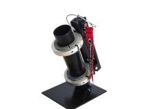 Fire Extinguisher Bracket with straps, Anodized Black Power Tank