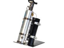 Fire Extinguisher Bracket with straps, Anodized Black Power Tank