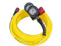 Nitrogen Regulator Kit for Shocks w/ 800 psi Analog Shock Inflator Gauge Power Tank
