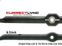 Currectlync Steering System 97-06 Wrangler TJ and LJ Unlimited/XJ/MJ Bolt-On Includes 1 1/4 Inch Diameter Tie Rod/Forged Drag Link HD Steering Stabilizer Shock Mounting Kit RockJock 4x4