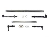 Heavy Duty ProLock Poished Aluminum Tie Rod and Drag Link Assembly Fits: 05-16 F250/F350 Super Duty Apex Chassis
