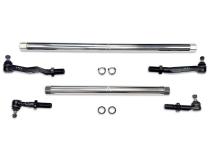 Heavy Duty ProLock Poished Aluminum Tie Rod and Drag Link Assembly Fits: 03-13 RAM 2500/3500 Apex Chassis
