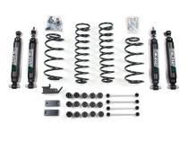 97-06 Jeep Wrangler TJ 4.25 Inch Combo Lift Kit With Discos Nitro Shocks Zone Offroad