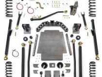Jeep Cherokee 6.5 Inch Long Arm Lift Kit W/Rear Coil Conversion 84-01 XJ Clayton Off Road