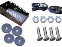 Bed Mounted Spare Tire Mount Fishbone Offroad