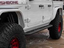 2020-Present Jeep Gladiator JT Step Sliders Fishbone Offroad