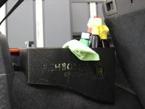 Jeep JK Wheel Well Storage Bins 07-18 Wrangler JK 4 DR Black Textured Powdercoat Steel Fishbone Offroad