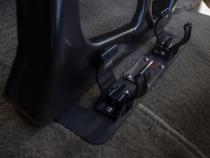 Jeep YJ Front Seat Flashlight Mount Fishbone Offroad