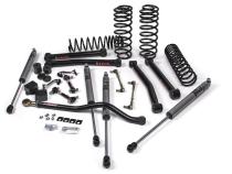 2018-2024 Jeep Wrangler JL J-Konnect 3 Inch Lift Kit 2 Door w/Fox Adventure Series Shocks HD Rate Coils JSPEC