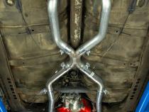68-72 Chevelle High Tuck 2.5 Inch Crossmember Back W/X-Pipe and Turbo Pro Mufflers System Pypes Performance Exhaust