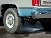 1975-1987 GM C15 Truck 2.5 Inch Crossmember Back With X-Pipe Exhaust System Includes Catalytic Converters 409 Stainless No Mufflers Pypes Performance Exhaust