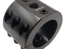 Stabilizer Clamp, 1.5 Inch ID, Black, Universal - Includes hardware for Fox ATS, Standard, Falcon Apex Chassis