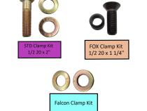 Stabilizer Clamp, 1.5 Inch ID, Zinc, Universal - Includes hardware for Fox ATS, Standard, Falcon Apex Chassis