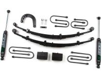 4 Inch Leaf Spring Lift Kit 88-91 Chevy 1/2 Ton SUV 4 Inch Lift Kit Zone Offroad