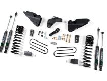 13-18 RAM 3500 4.5 Inch Lift Kit 2 Inch Rear Block With Nitro Shocks Zone Offroad