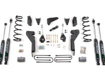 08 Dodge RAM 2500 6 Inch Lift Kit With 3.5 Inch Axle Gas With Nitro Shocks Zone Offroad