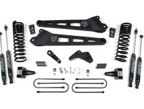 13-18 RAM 3500 5.5 Inch Replacement Radius Arm Lift Kit Gas With Nitro Shocks Zone Offroad