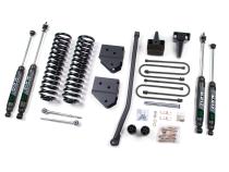 05-07 Ford F-250/F-350 Super Duty Gas 4 Inch Lift Kit With Nitro Shocks Zone Offroad