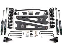 08-10 Ford F-250/F-350 Super Duty 4 Inch Radius Arm Lift Kit Diesel With Nitro Shocks Zone Offroad