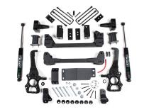 15-20 F-150 6 Inch Lift Kit 4-3/8 Inch Rear Block Nitro Shocks Zone Offroad