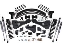 11-16 F-250/350 8 Inch Lift Kit  Without Overload Diesel With Fox Adventure Shocks Zone Offroad