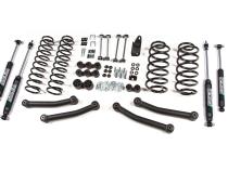 97-02 Jeep Wrangler TJ 4 Inch Coil Spring Lift Kit With Nitro Shocks Zone Offroad