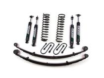 84-01 Jeep Cherokee XJ 3 Inch Lift Kit With Rear Springs Chrysler 8.25 Nitro Shocks Zone Offroad