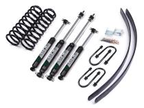 84-01 Jeep Cherokee XJ 3 Inch Coil Spring Lift Kit With Dana 35 Axle With Nitro Shocks Zone Offroad