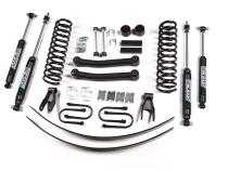 84-01 Jeep Cherokee XJ 4.5 Inch Coil Spring Lift Kit With Chrysler Axle With Nitro Shocks Zone Offroad